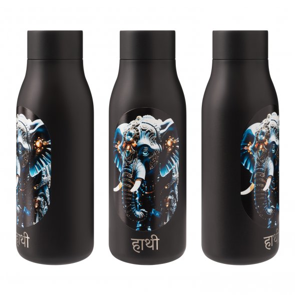 Термобутылка вакуумная герметичная Sevilla, черная 