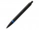 Шариковая ручка Parker IM Vibrant Rings Flame Blue,стержень: M, цвет чернил: Blue, в подарочной упаковке. 