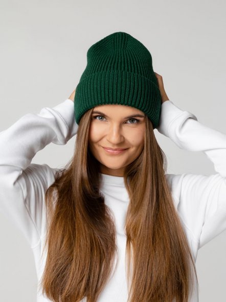 Шапка Tommi, зеленая 