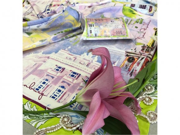 Платок Я горожанка 