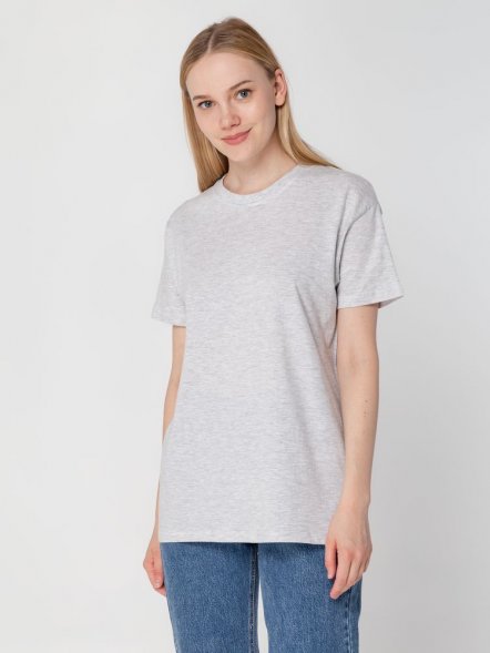 Футболка унисекс Regent 150, светло-серый меланж 
