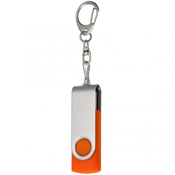 Флешка Twist, оранжевая, 8 Гб 