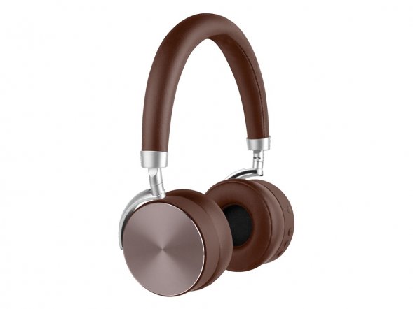 Беспроводные наушники Rombica mysound BH-13 Brown ANC, коричневый 