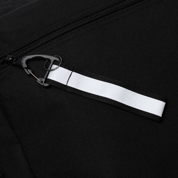 Светоотражающий брелок Flashline, серый с черным 