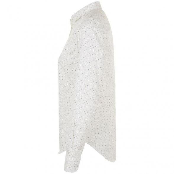 Рубашка женская Becker Women, белая с темно-синим 