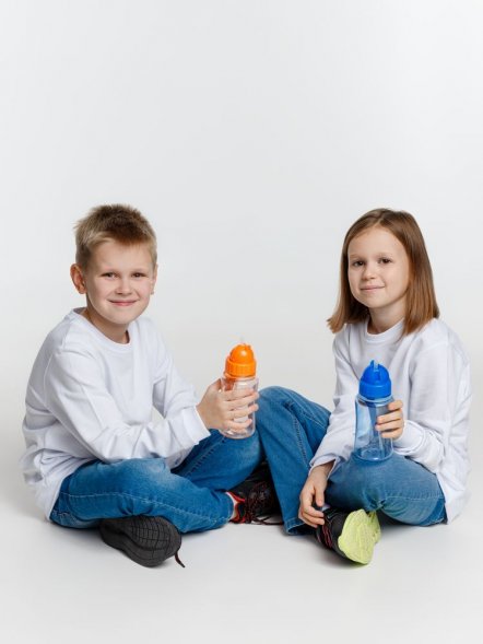 Детская бутылка для воды Nimble, оранжевая 