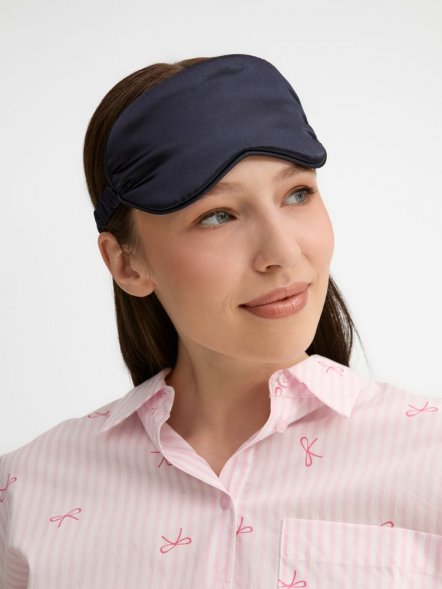 Маска для сна Dormio, темно-серая (графит) 