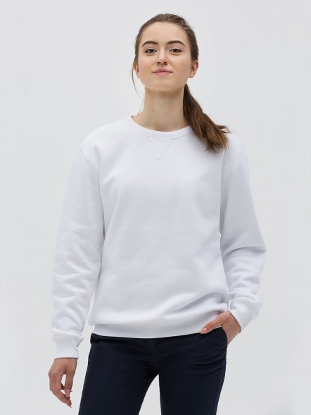 Толстовка унисекс Sully, белая 