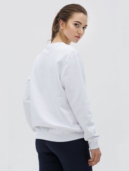 Толстовка унисекс Sully, белая 