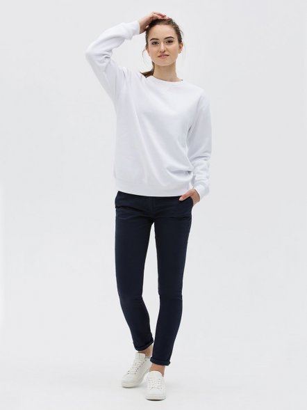 Толстовка унисекс Sully, белая 