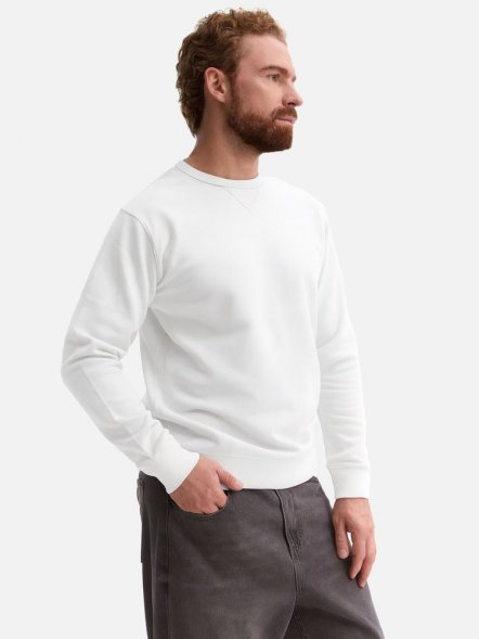 Толстовка унисекс Sully, белая 