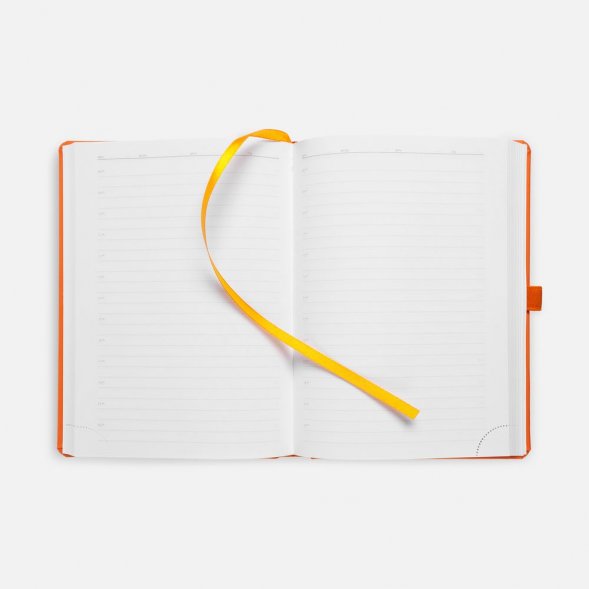 Ежедневник Favor, недатированный, оранжевый 