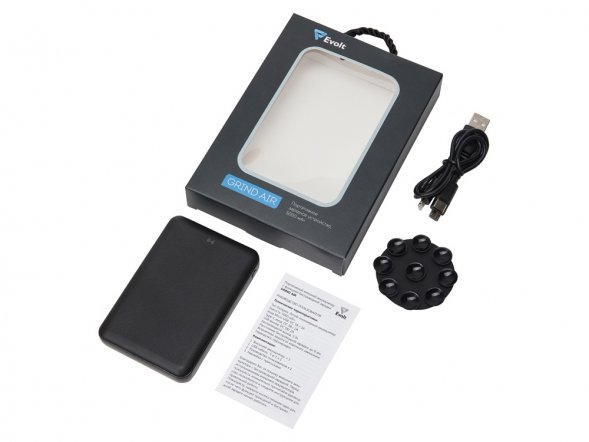 Портативное беспроводное зарядное устройство Grind Air, 5000 mAh 