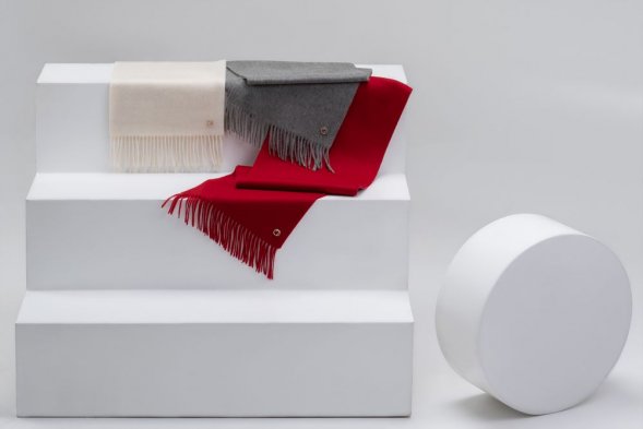 Шарф Graceful, белый 