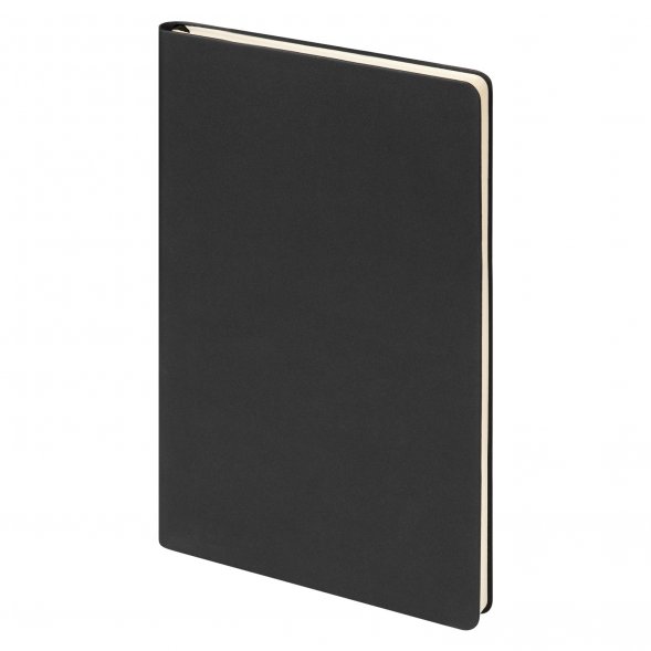 Ежедневник Star недатированный, черный (с упаковкой, со стикерами) 