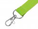 Ланьярд с карабином и замком безопасного разрыва, зеленое яблоко 