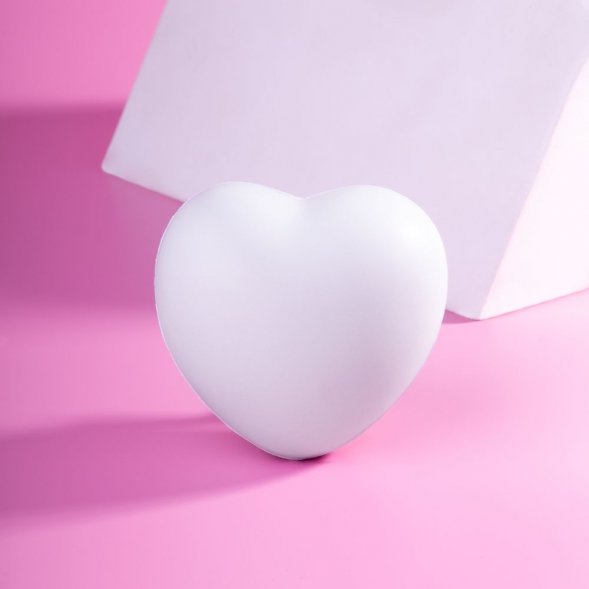Антистресс «Сердце», белый 