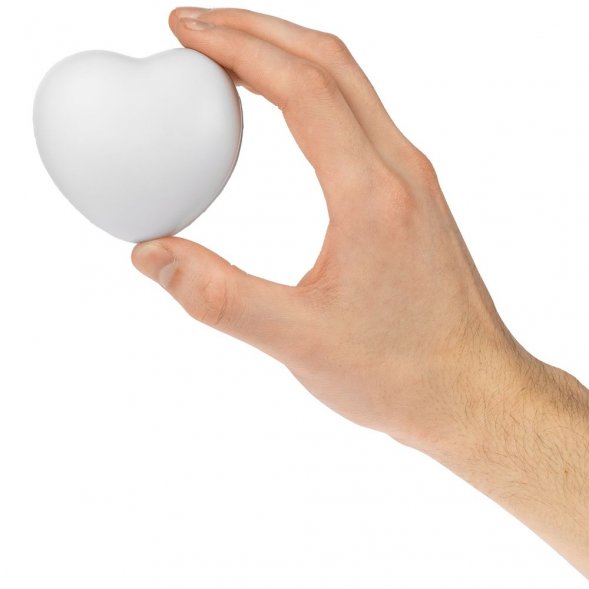 Антистресс «Сердце», белый 