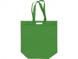 Сумка для покупок из спанбонда Scope, 455*160*380 с ручкой 550/30 мм, зеленое яблоко
