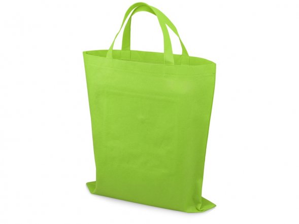 Складная сумка Plema из нетканого материала, лайм 