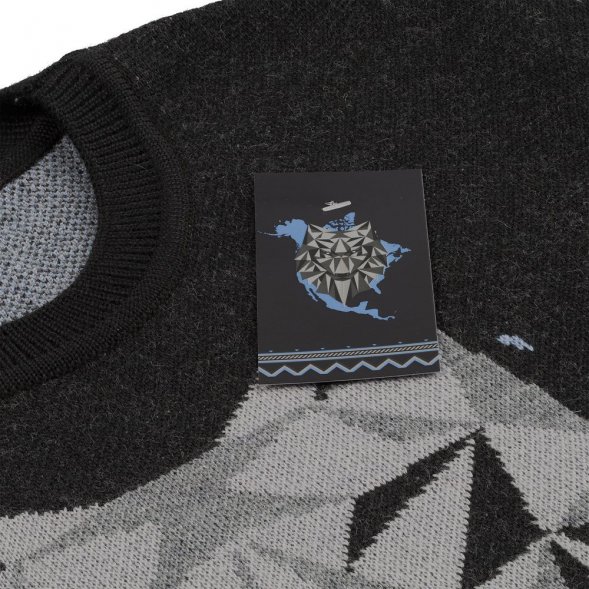 Джемпер Totem Wolf, черный 