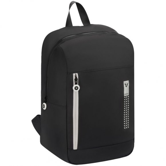 Складной рюкзак Compact Neon, черный с белым 