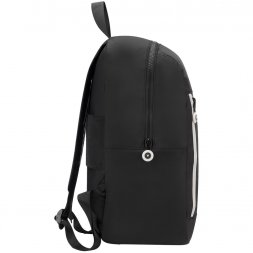 Складной рюкзак Compact Neon, черный с белым