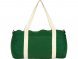 Хлопковая сумка Barrel Duffel, зеленый/бежевый 