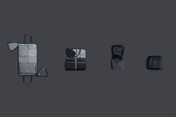 Спортивная сумка FlexPack Gym, темно-серая 