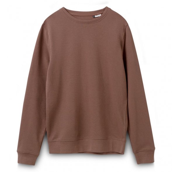 Свитшот унисекс BNC Inspire (Organic), коричневый (мокко) 
