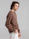 Свитшот унисекс BNC Inspire (Organic), коричневый (мокко) 