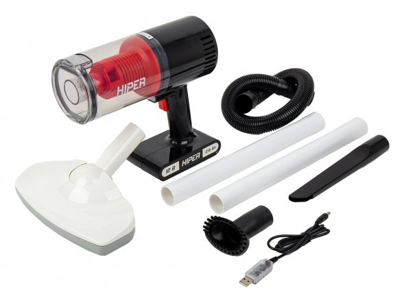 Пылесос автомобильный HIPER HVC100Li аккумуляторный 