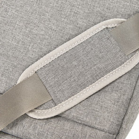 Cумка для ноутбука L227, светло-серая 