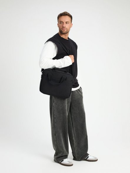 Сумка для ноутбука Delegate, черная 