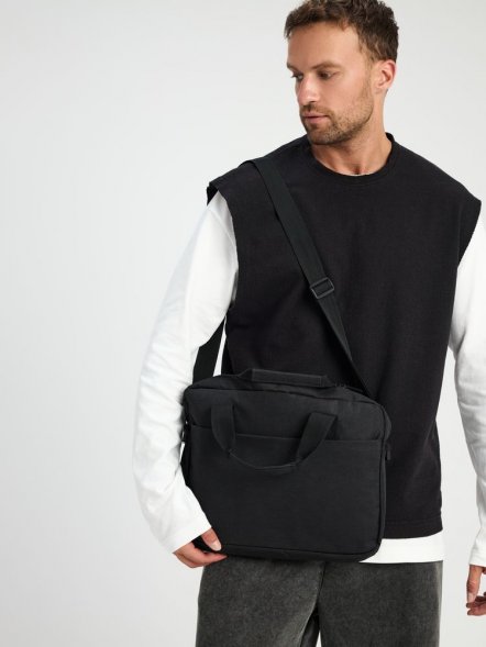 Сумка для ноутбука Delegate, черная 