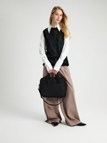 Сумка для ноутбука Delegate, черная 