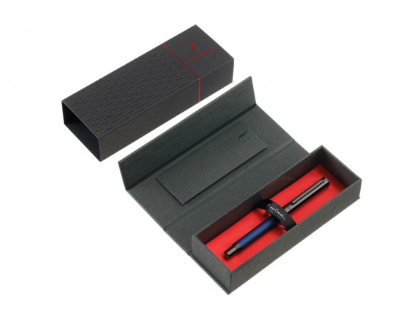 Ручка-роллер Pierre Cardin LOSANGE, цвет - синий. Упаковка B-1 