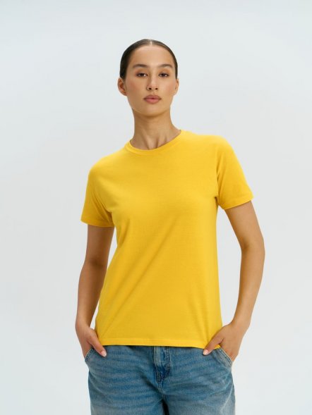 Футболка унисекс Regent 150, желтая 