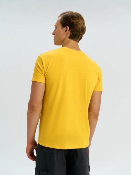 Футболка унисекс Regent 150, желтая 