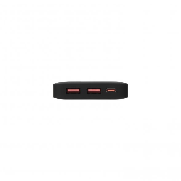 Внешний аккумулятор с подсветкой Ancor PD Plus 10000 mAh, черный 