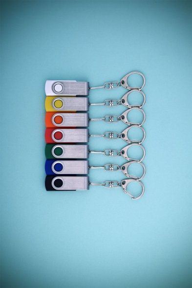 Флешка Twist, красная, 8 Гб 