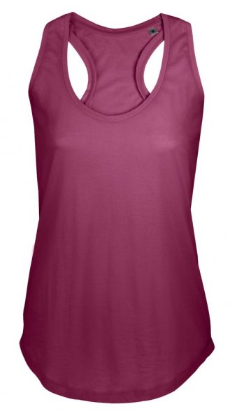 Майка женская Moka 110, темно-розовая (малиновая) 