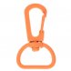 Застежка-карабин Snap Hook, M, оранжевый неон 