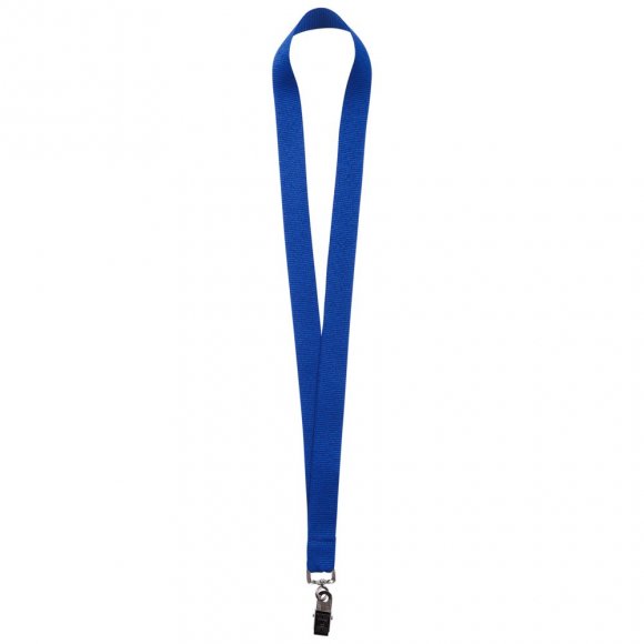 Лента для бейджа Neckband, синяя 