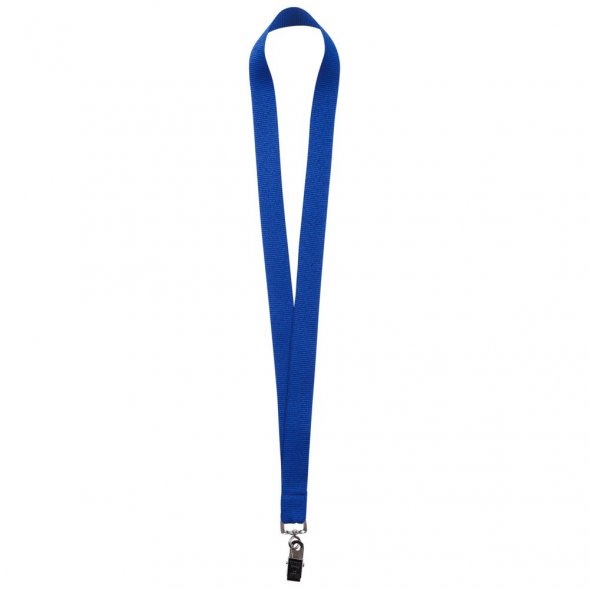 Лента для бейджа Neckband, синяя 