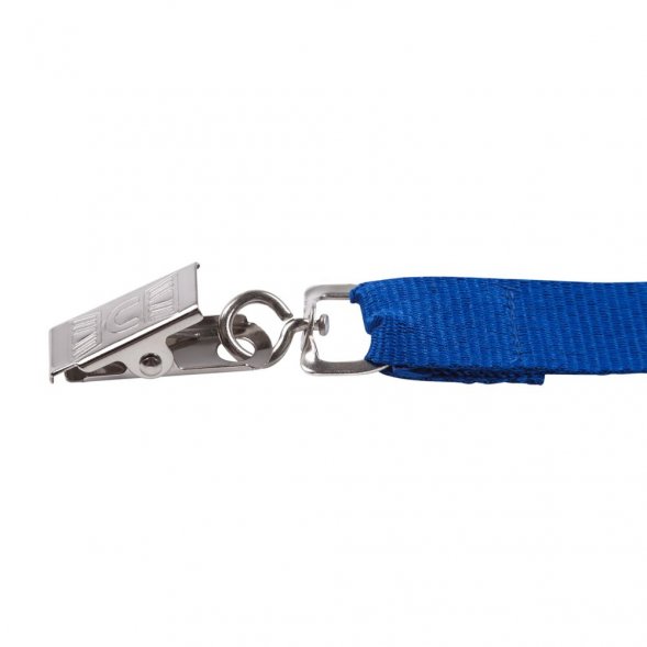 Лента для бейджа Neckband, синяя 
