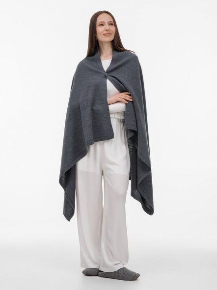 Плед Aviator, темно-серый 