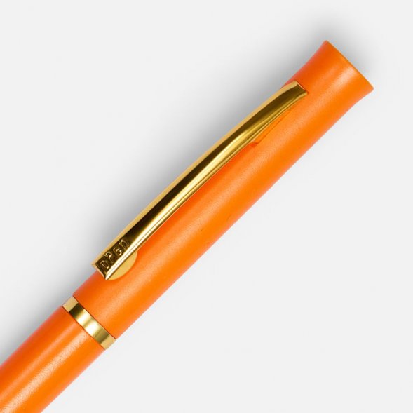 Ручка шариковая Euro Gold, оранжевая 