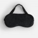 Двухстороняя маска для сна Veluto, черная 