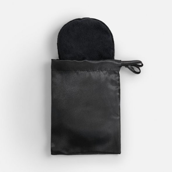 Двухстороняя маска для сна Veluto, черная 